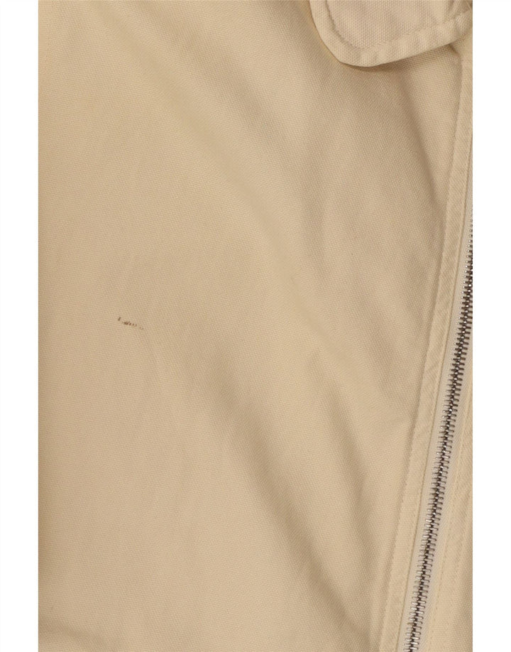 Murphy & Nye Herre Bomber Jacket UK 38 Medium Beige Bomuld