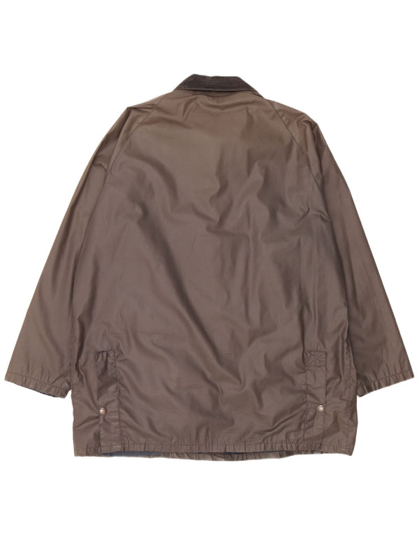 Conbipel Herre vokset bomuldsjakke UK 42 XL Khaki Polyester