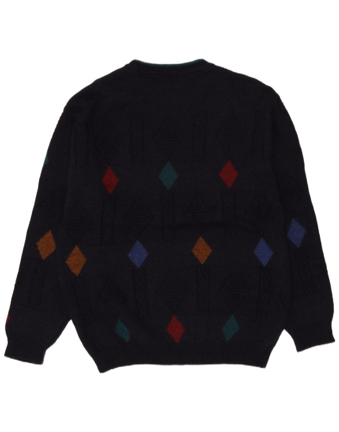 Marks & Spencer Herre sweater med rund hals, medium marineblå