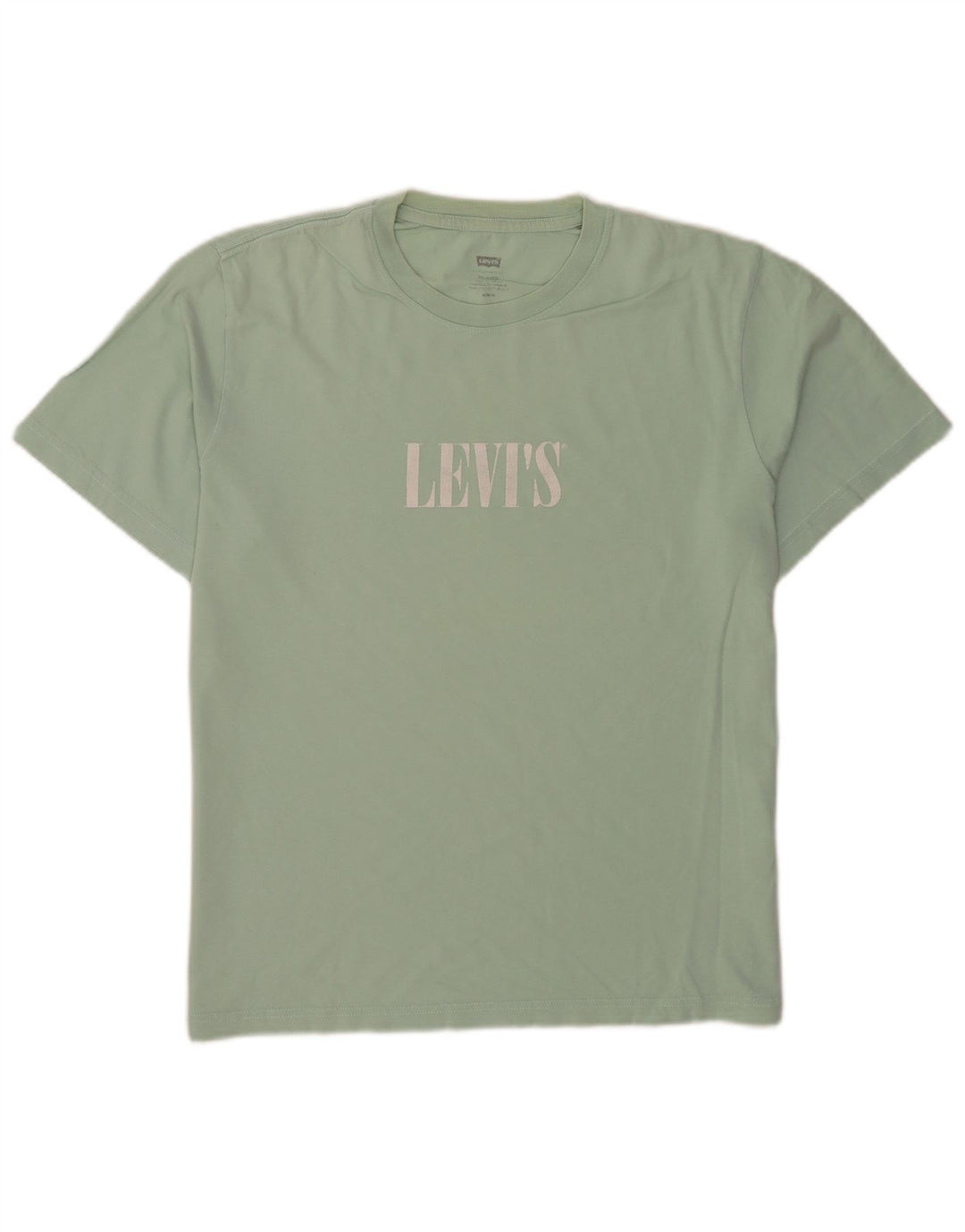 Levi's Herre Relaxed Fit grafisk T-shirt top mellemgrøn bomuld