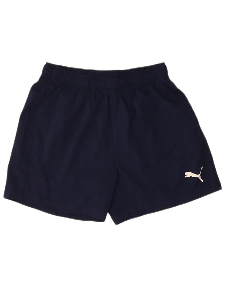 Puma Sportshorts til mænd, store marineblå polyester