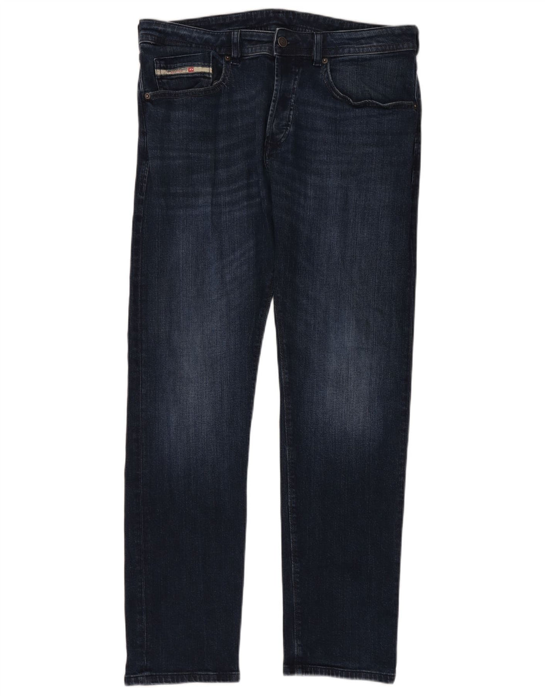 DIESEL Herre Buster Tapered Jeans W34 L34 Marineblå Bomuld