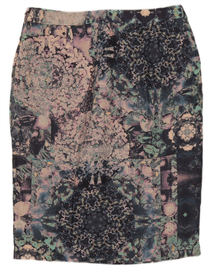 Marks & Spencer Pencil Nederdel til kvinder UK 12 Medium W30 Flerfarvet