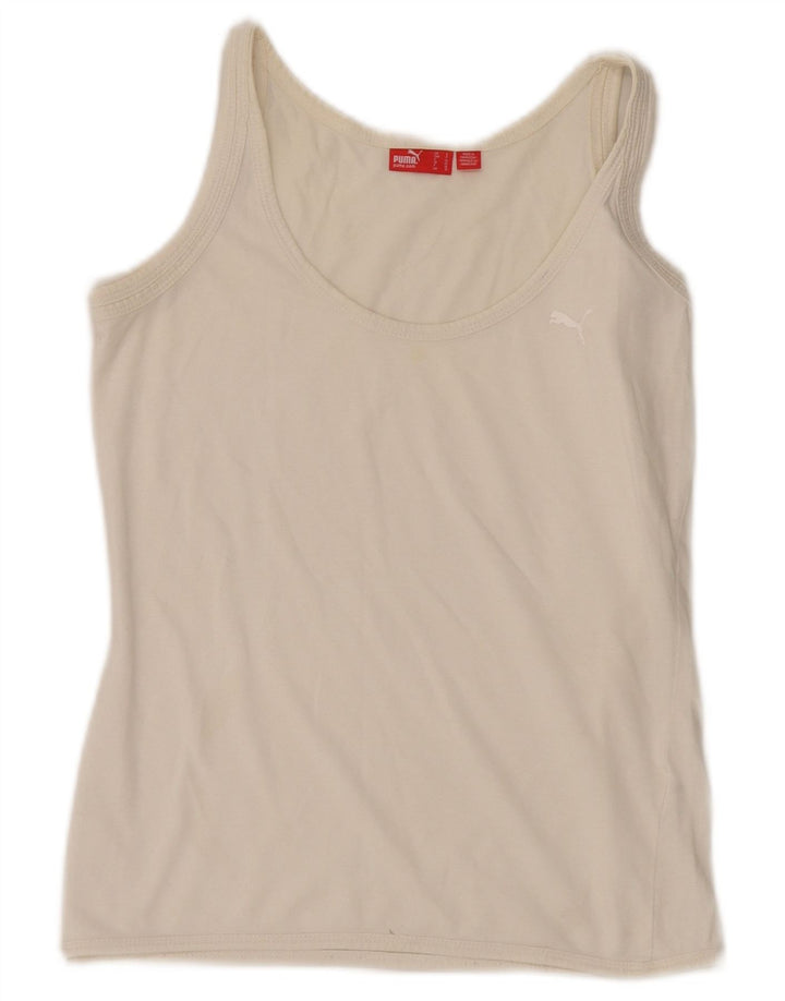 Puma Damevest Top UK 8 Small Off White