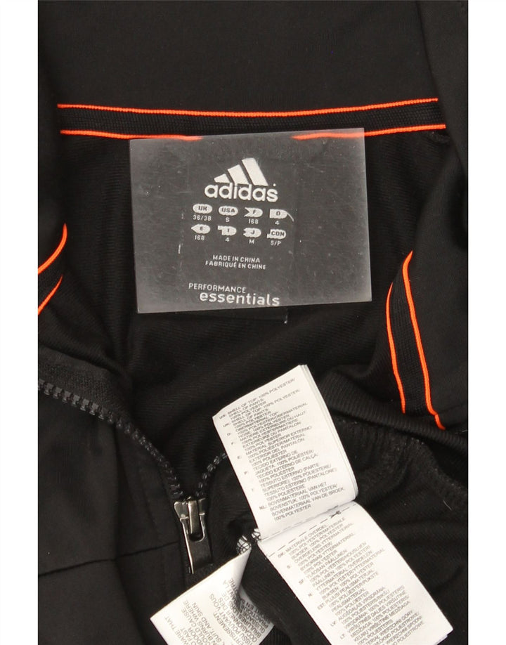 Adidas Træningsdragt til mænd Topjakke UK 36/38 Lille sort polyester