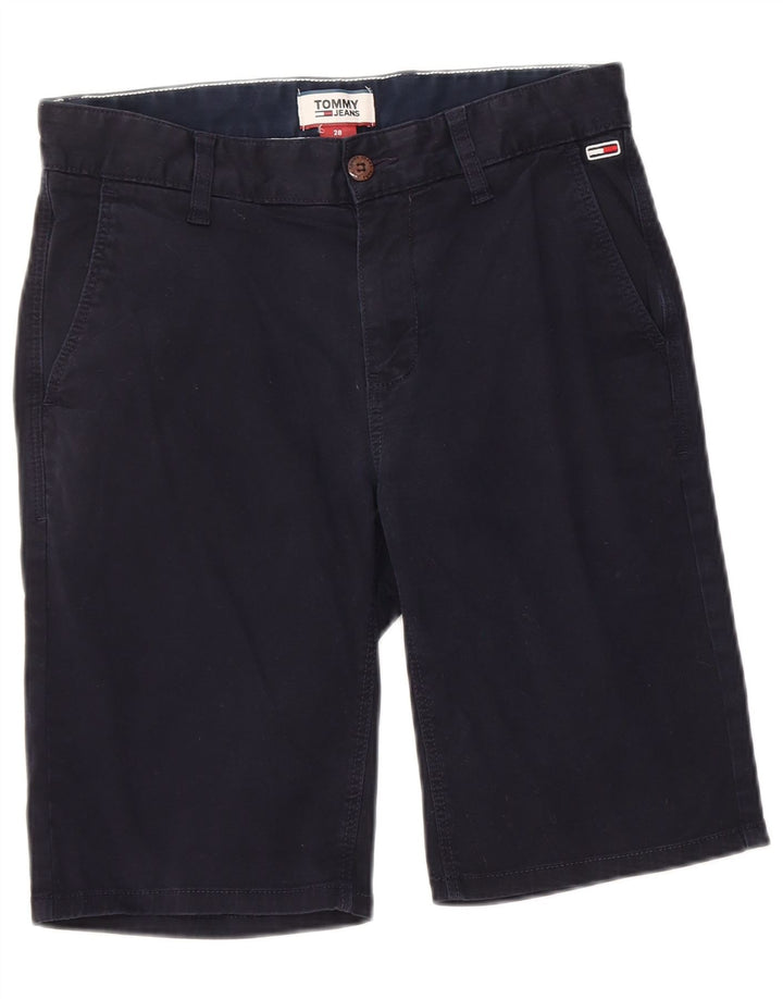 TOMMY HILFIGER Chino Shorts til mænd W28 Små marineblå bomuld