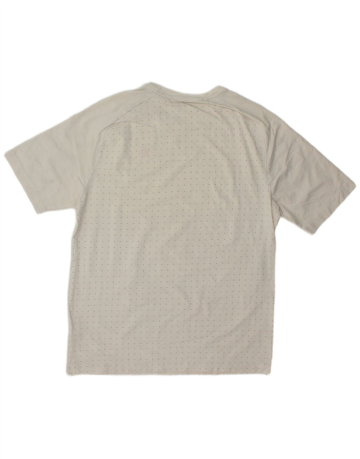 Nike T-shirt top mellem hvid plettet bomuld til mænd