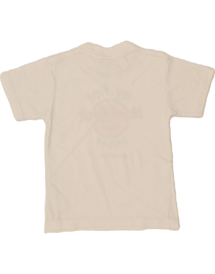 HARD ROCK CAFE Boys Munich Graphic T-Shirt Top 4-5 Years Small White Vintage Hard Rock Cafe and Second-Hand Hard Rock Cafe from Messina Hembry 