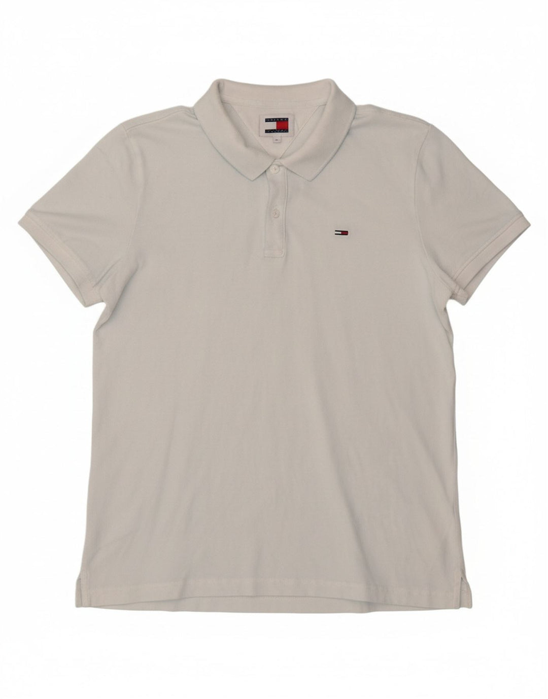 TOMMY HILFIGER Mens Polo Shirt XL Blue Cotton