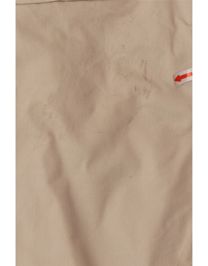 Zara Herre Cargo Shorts EU 40 Medium W31 Beige Bomuld