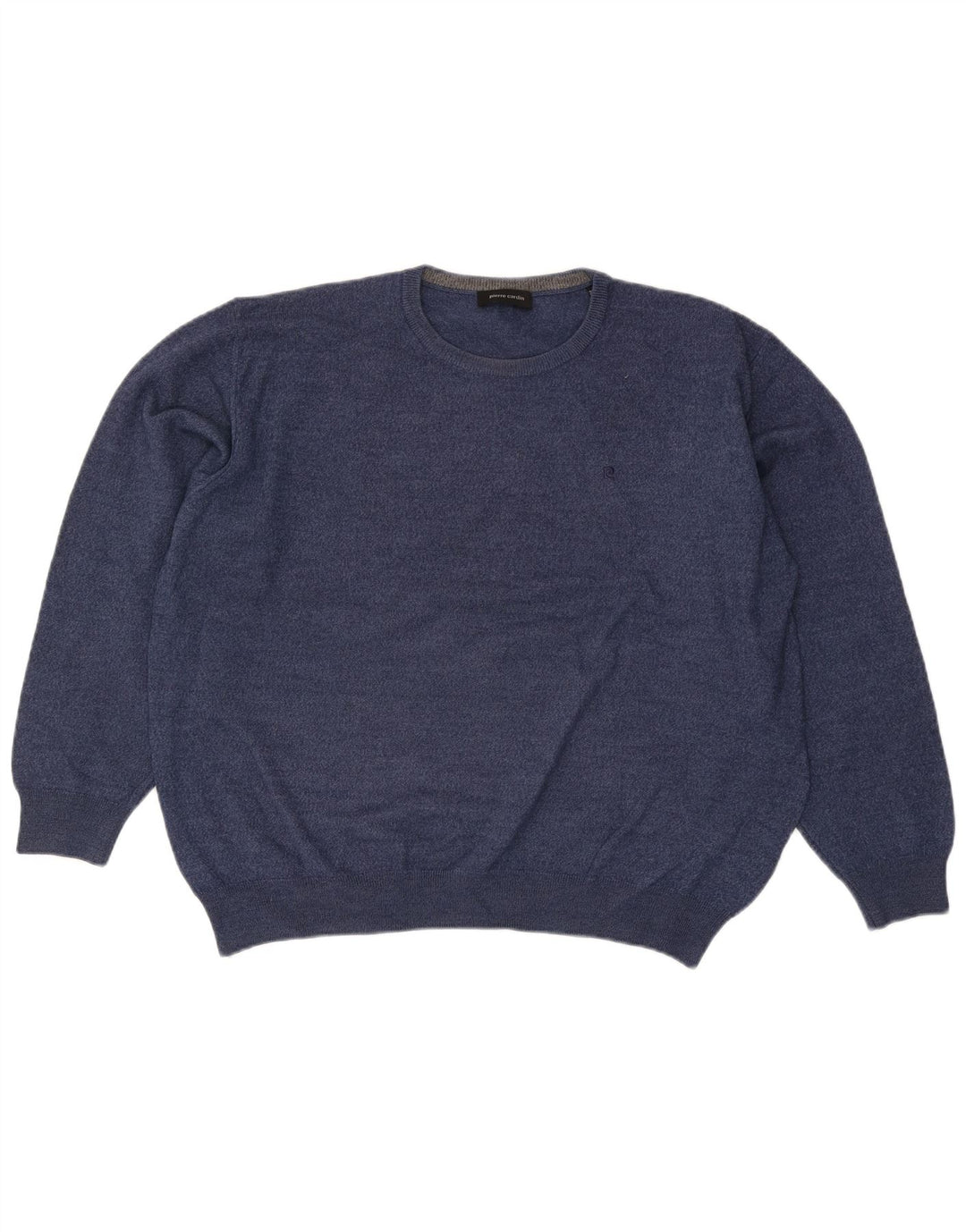 Pierre Cardin Herre rund hals sweater 3XL marineblå uld