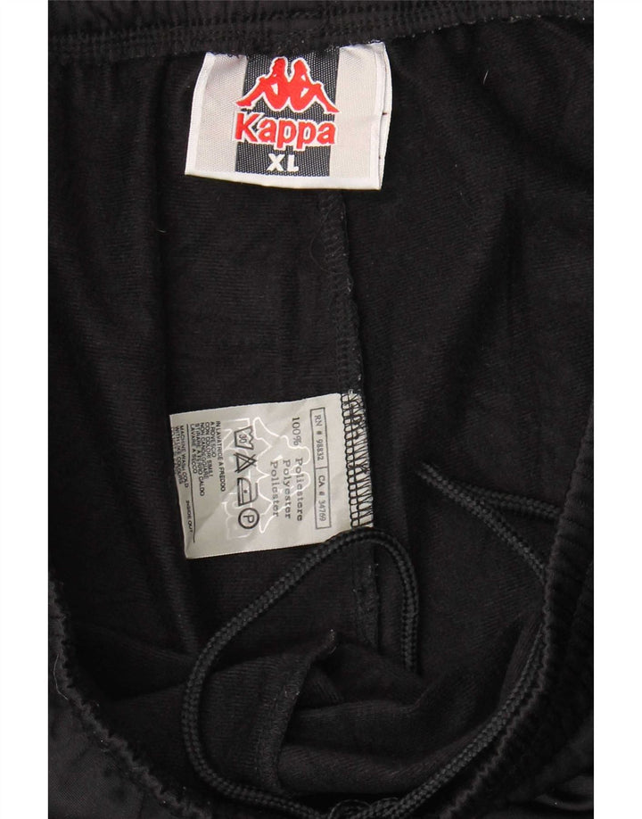 Kappa Herre træningsdragt bukser XL sort polyester