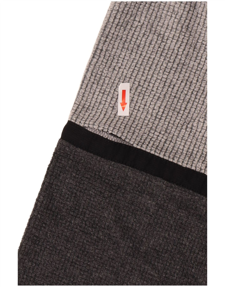 MC Kee's Fleece Jumper med lynlås til mænd XL Grå Colourblock Polyester
