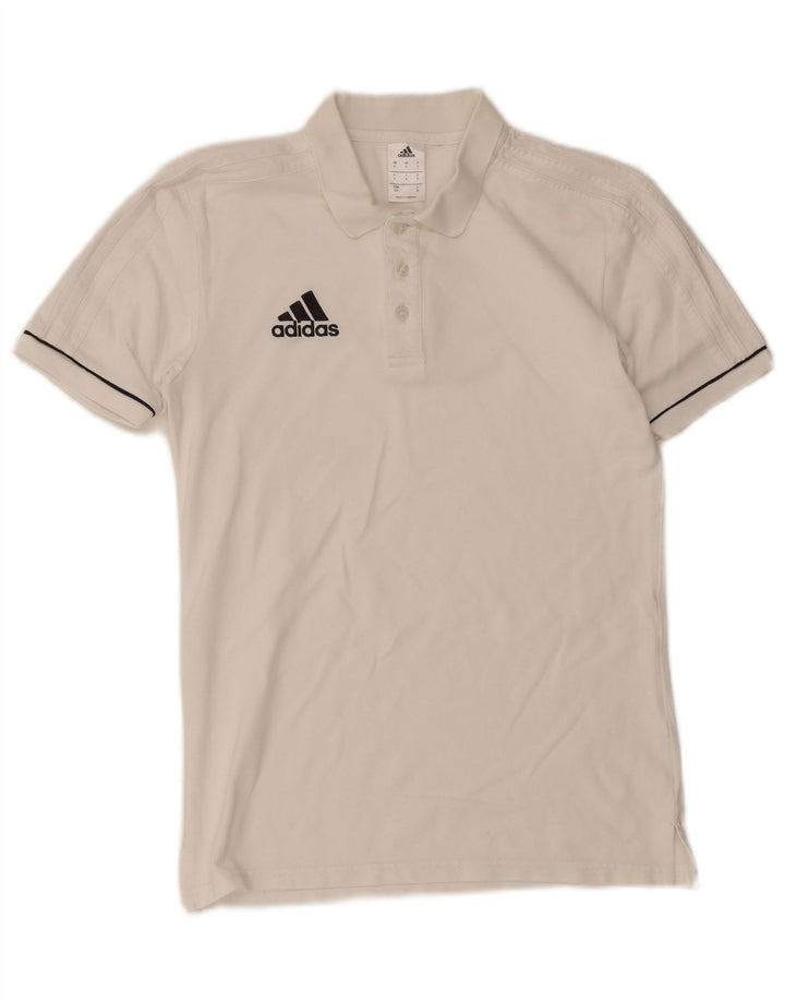Adidas herre polo shirt lille hvid