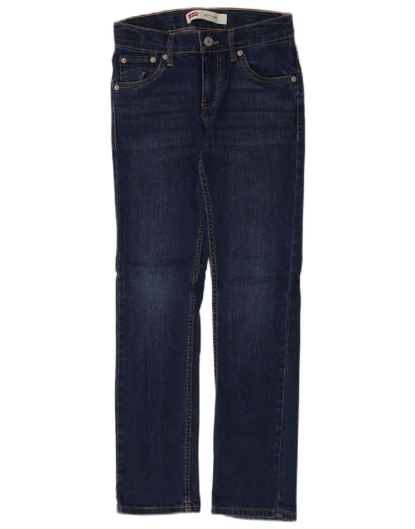 Levi's Girls 510 slim jeans 9-10 år W26 L26 blå bomuld