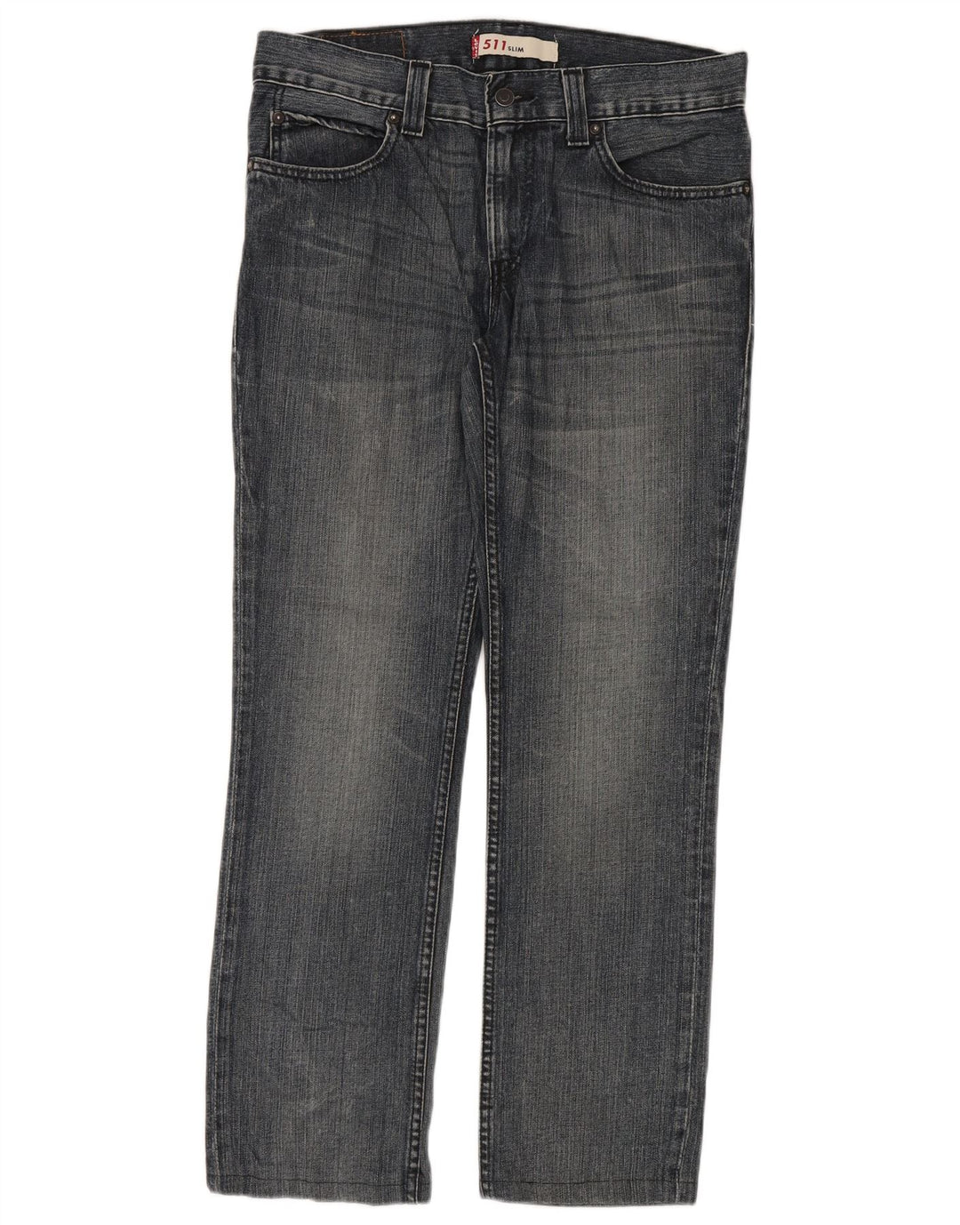 Levi's Herre 511 Slim Jeans W34 L30 Blå