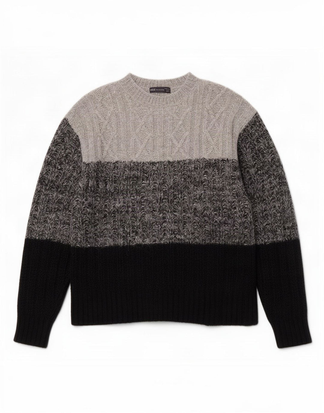 Marks & Spencer Dame sweater med rund hals DK 14 mellemgrå