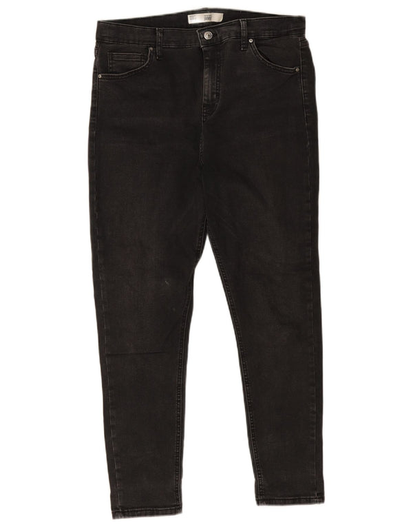 Topshop Mens Jamie Skinny Jeans  W34 L26 Black Cotton