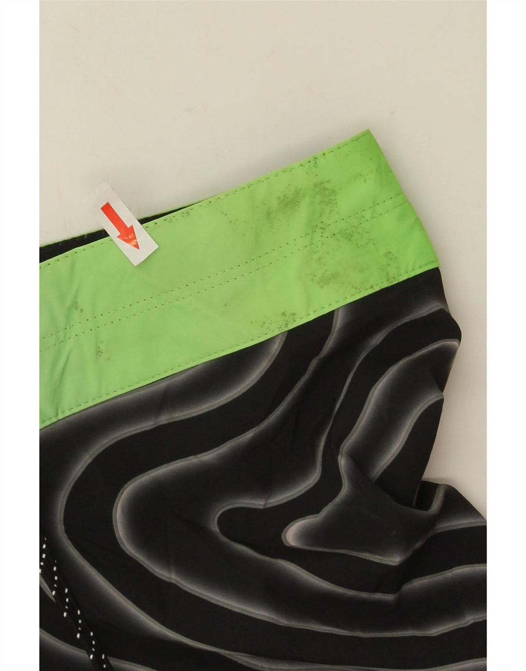 Billabong Badeshorts til mænd store sorte geometriske polyester