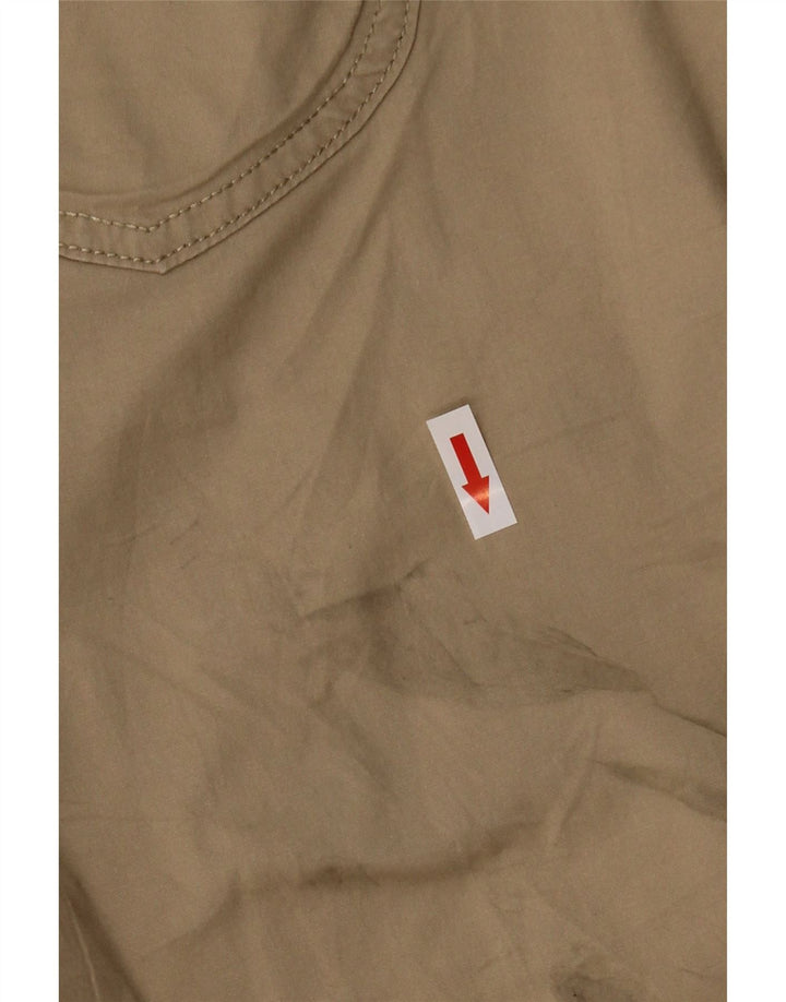 Lee Bermuda-shorts med høj talje til kvinder W36 XL Beige