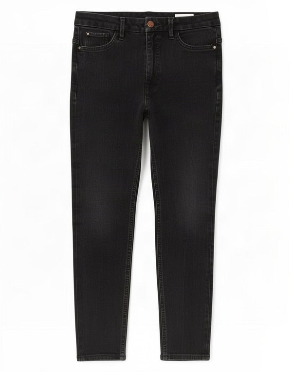 Marks & Spencer Womens The Magic Cropped Jeans UK 10 Small W28 L23 Black