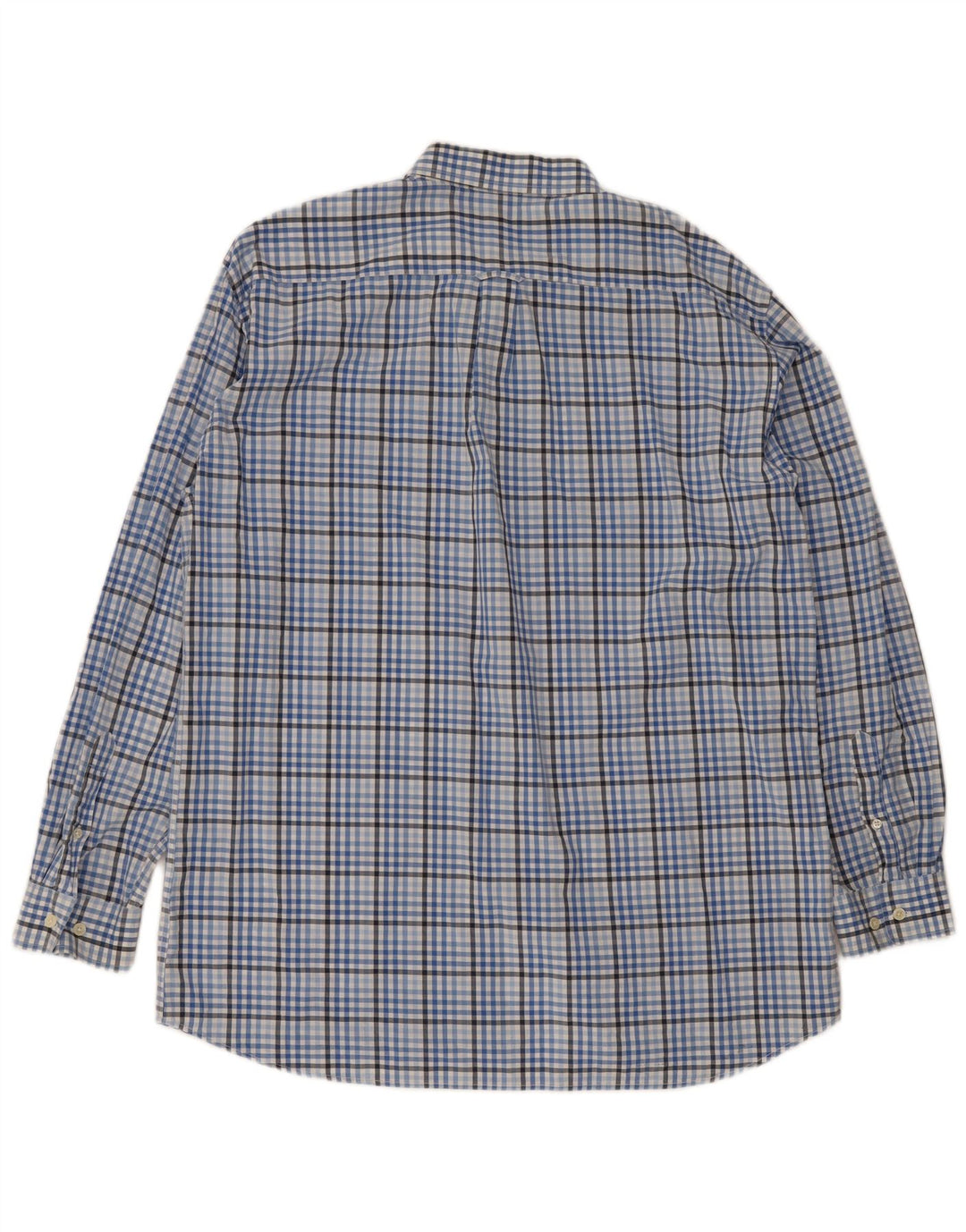 Gant herre Regular Fit skjorte XL blå Gingham bomuld