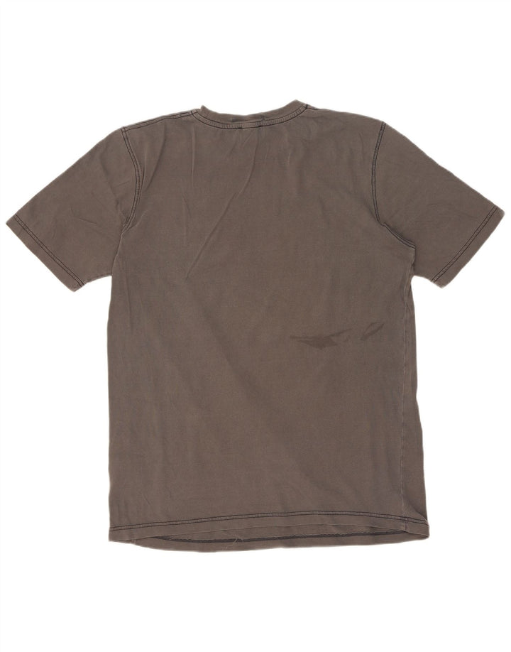 Diesel Herre grafisk T-shirt Top XS Khaki
