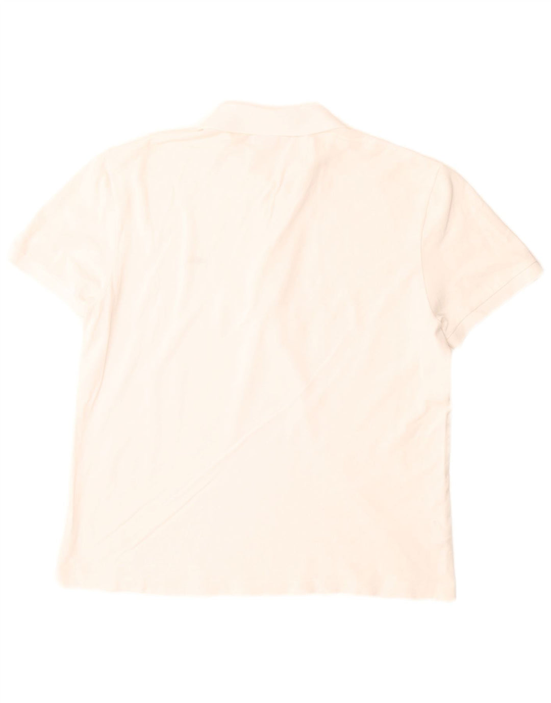 Lacoste Herre Slim Fit Polo Shirt Medium Hvid Bomuld