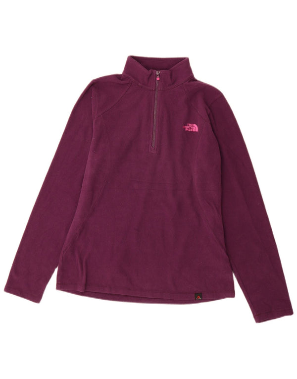 The North Face Dame Fleece Jumper med lynlås DK 14 Medium Lilla Polyester
