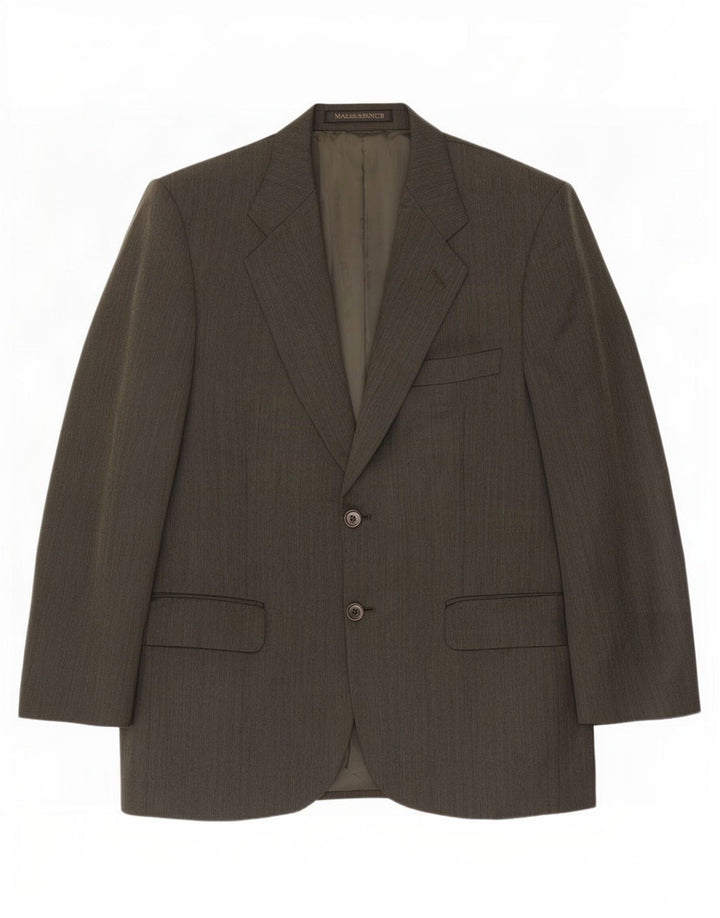 Marks & Spencer Herre St. Michael Blazer Jacket UK 48 2XL Grå sildeben