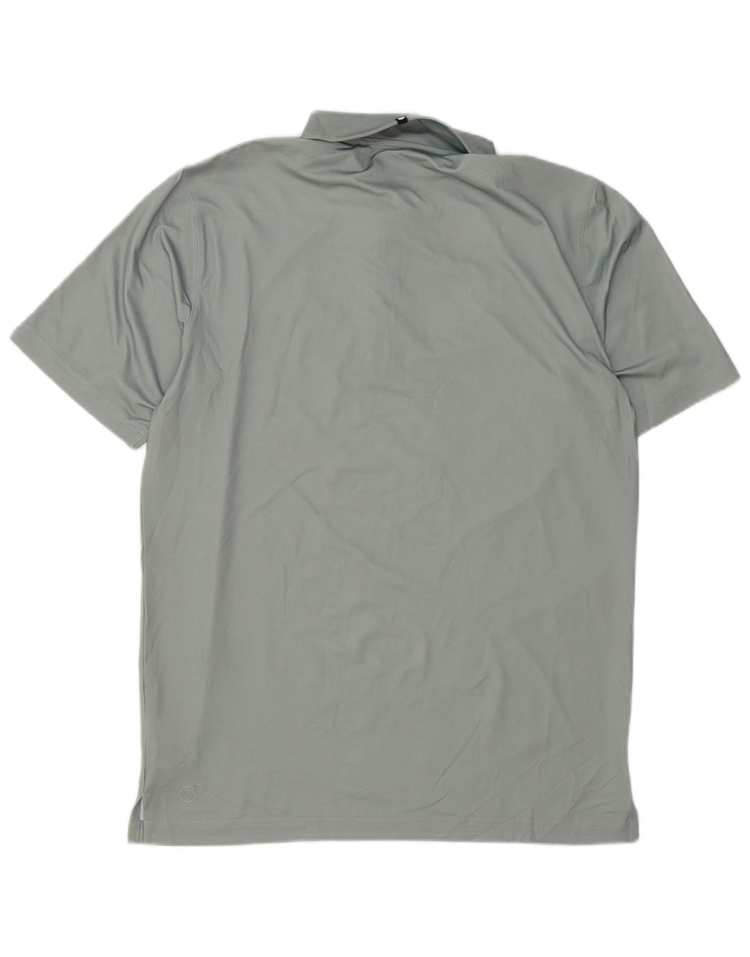 PUMA Poloskjorte til mænd mellemgrå geometrisk polyester