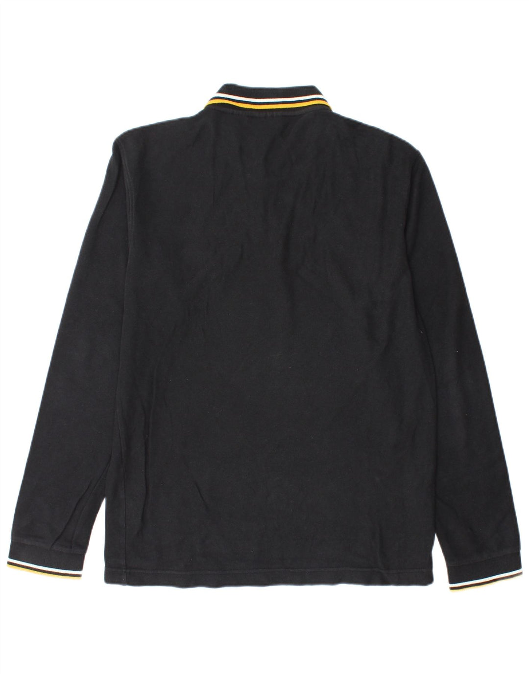 Fila Langærmet Polo Shirt til mænd Medium Sort Bomuld