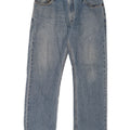Levi's Herre 505 Straight Jeans W33 L30 Blå Bomuld