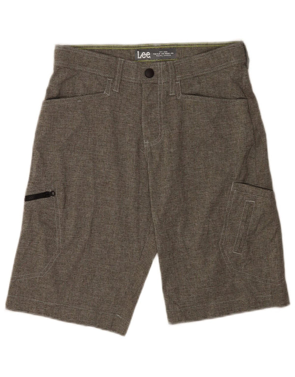 Lee Boys Cargo Shorts 11-12 Years W26 Grey Polyester