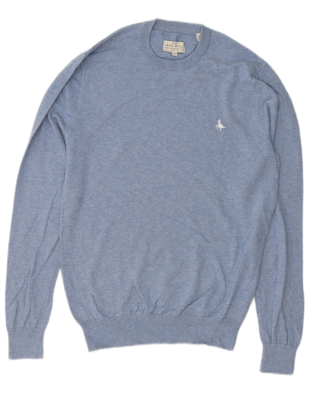 Jack Wills Herre sweater med rund hals XS blå bomuld
