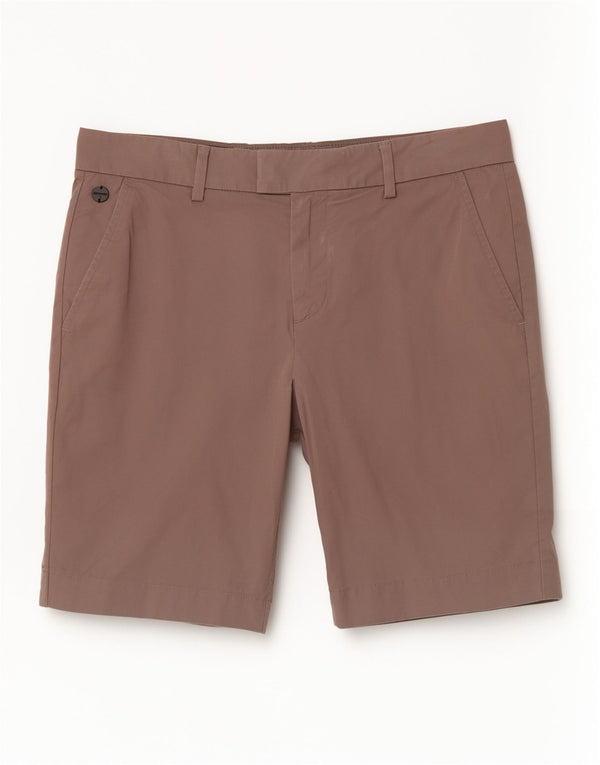Superdry almindelige chinoshorts til mænd W32, store brune bomuld