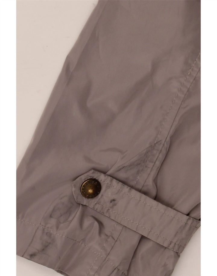 CARRERA Herre Regular Fit Hooded Utility Jacket UK 40 Large Grå Polyester