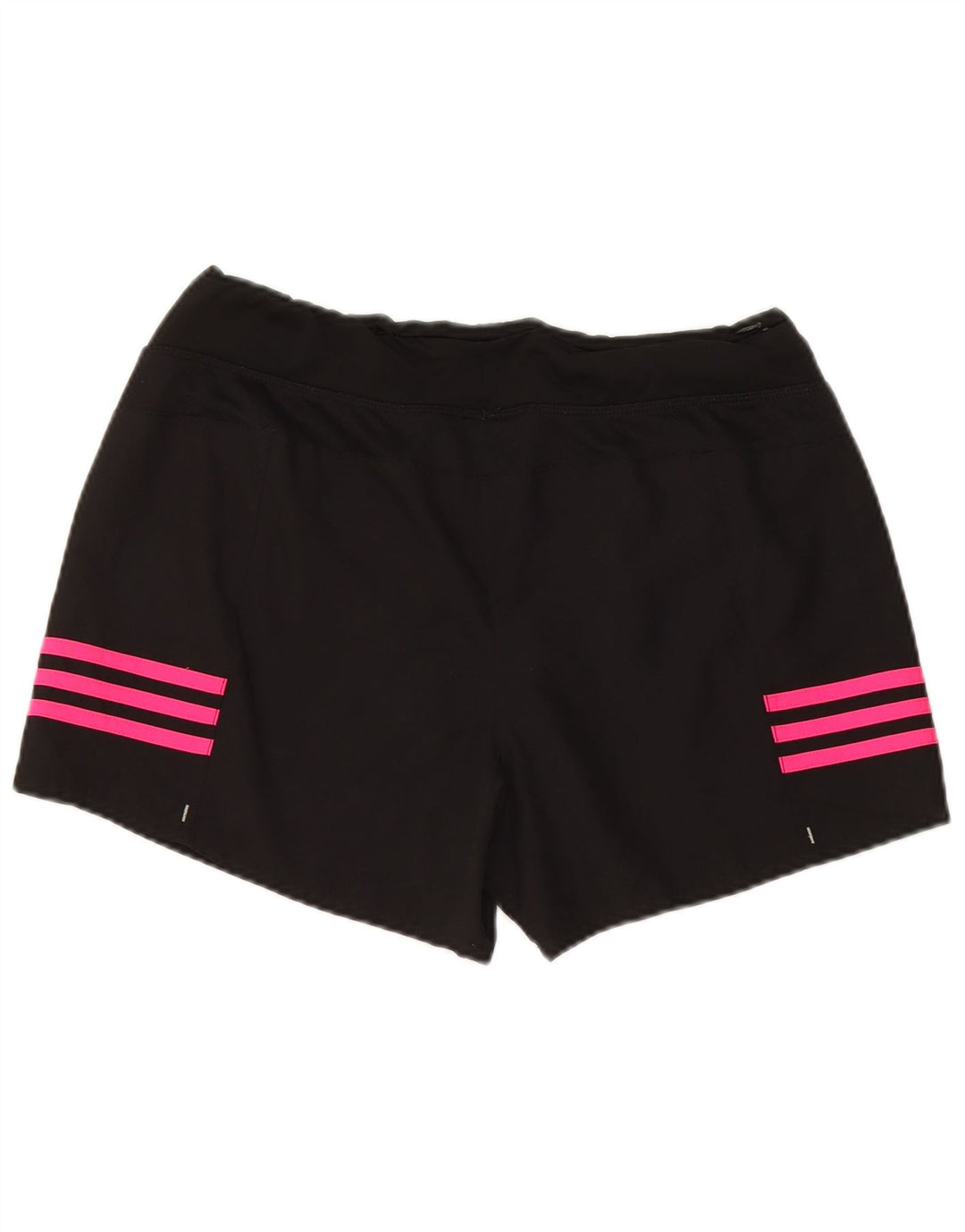 ADIDAS sportsshorts til kvinder UK 14 Medium Sort polyester