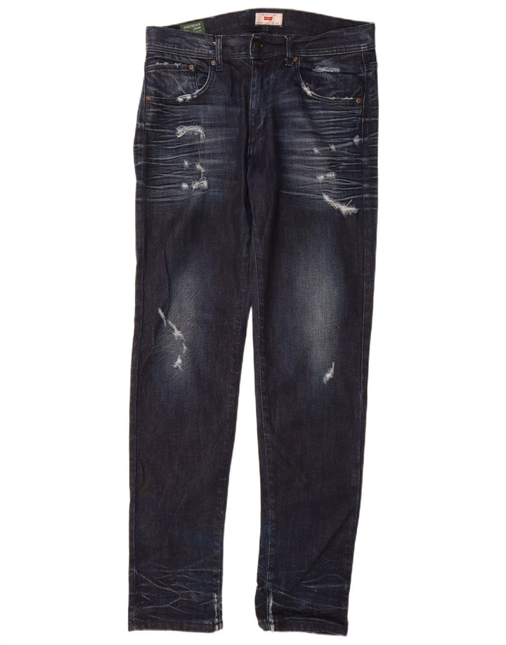 Carrera Herre VERONA Straight Jeans IT 48 Medium W32 L34 Marineblå