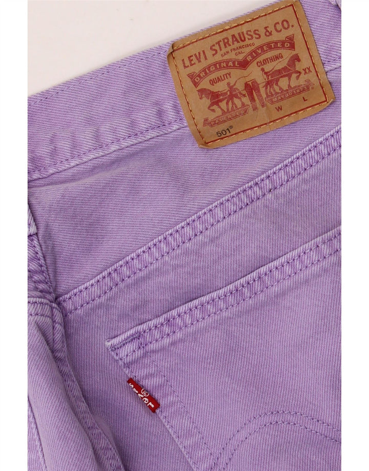 Levi's Dame 501 Straight Jeans W28 L29 Lilla