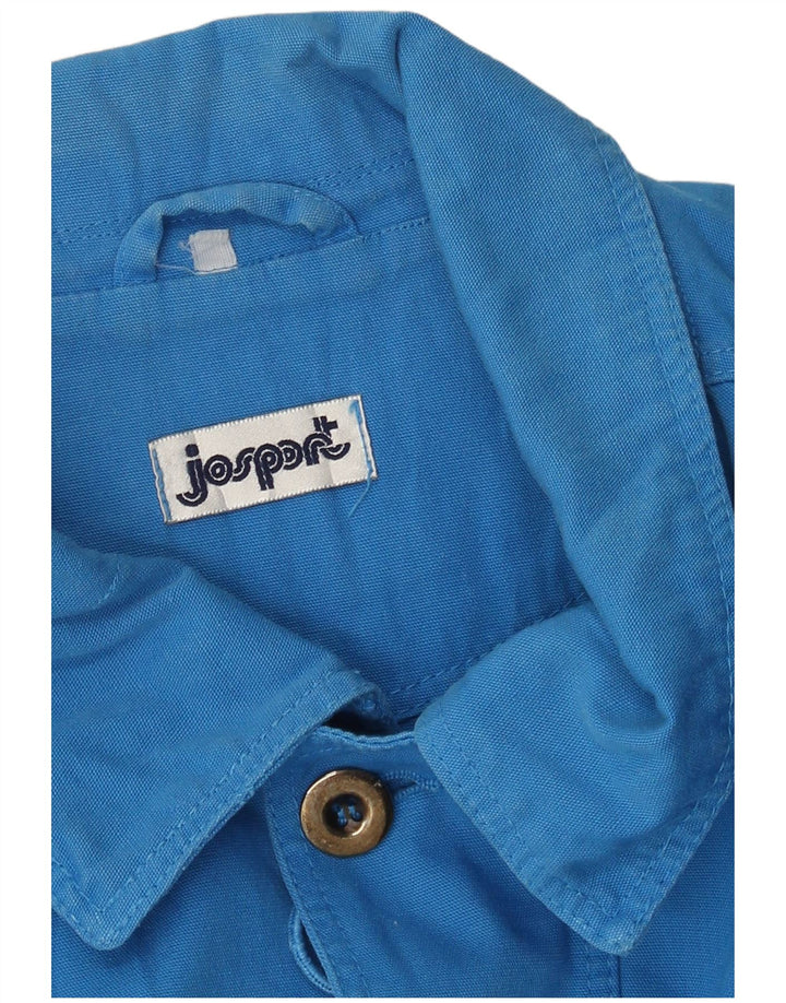 Vintage Herre Utility Jacket UK 38 Medium Blue