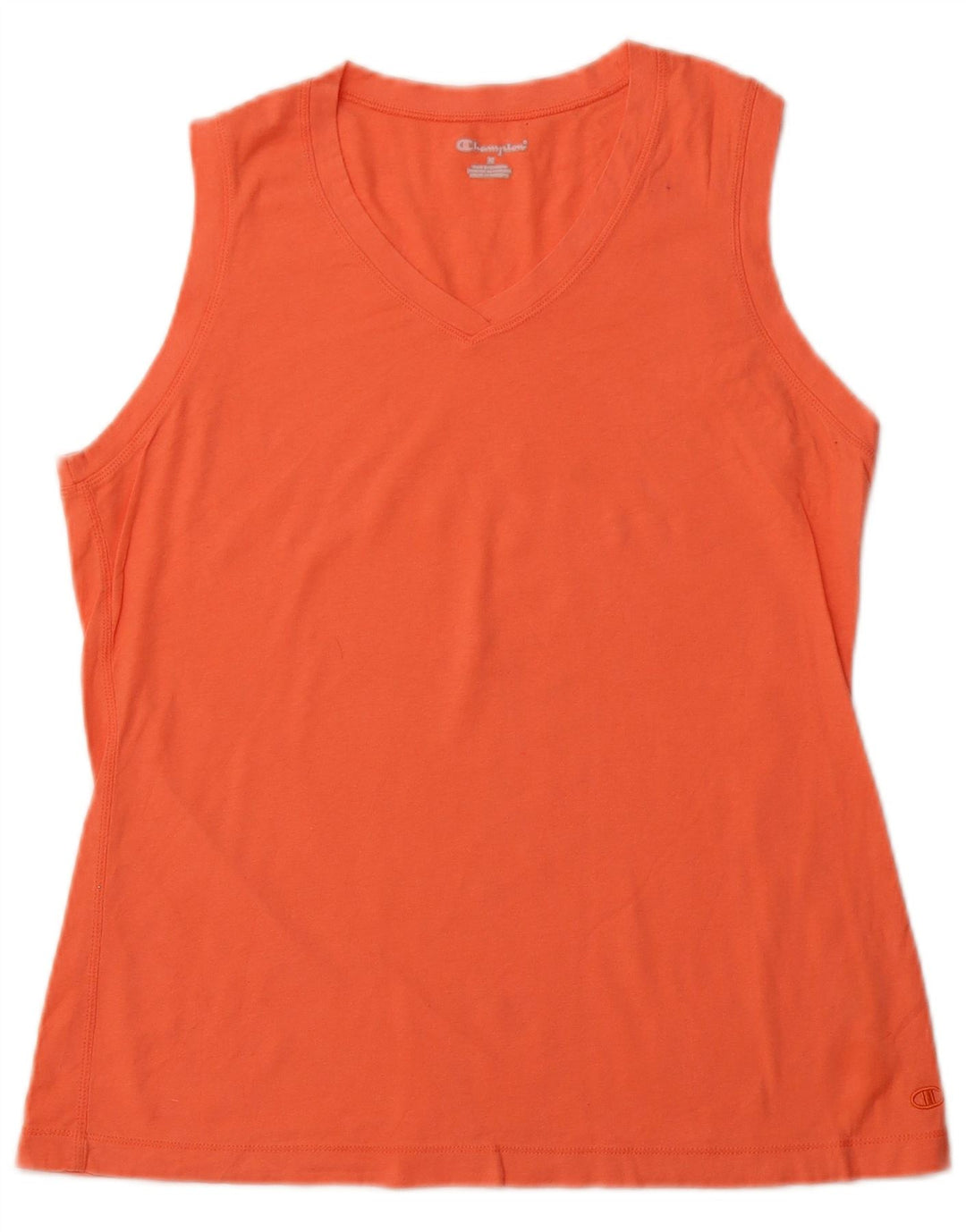 CHAMPION Damevest Top UK 14 Medium Orange Bomuld