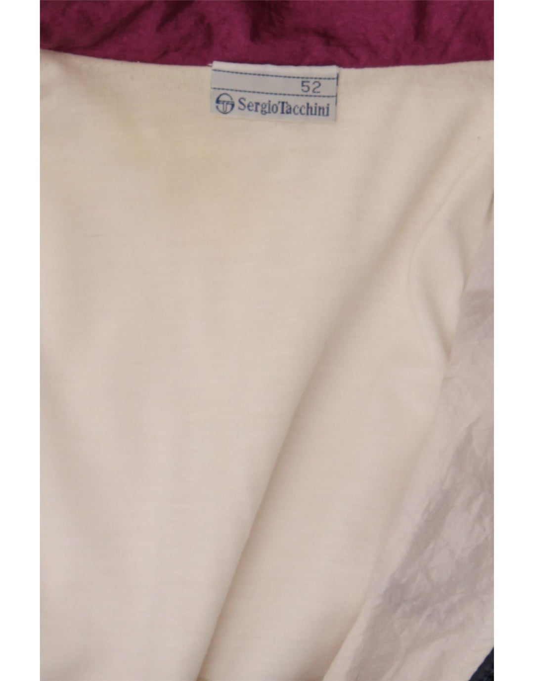 Sergio Tacchini Herre træningsdragt Topjakke IT 52 Stor Marineblå Geometrisk