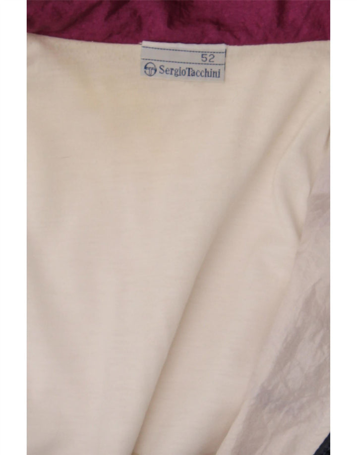 Sergio Tacchini Herre træningsdragt Topjakke IT 52 Stor Marineblå Geometrisk