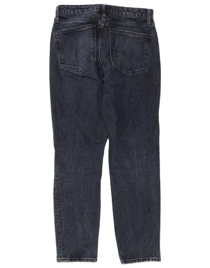 Zara Dame Slim Jeans EU 36 XS W26 L28 Marineblå
