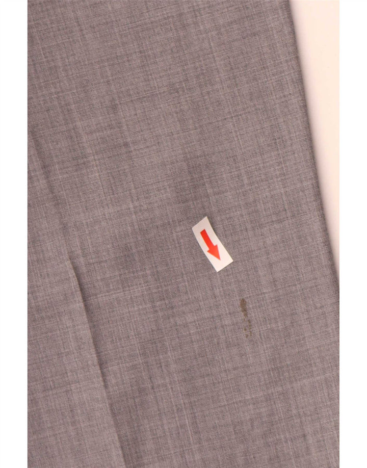 Marks & Spencer Herre Regular Fit Suit Bukser W32 L31 Grå uld