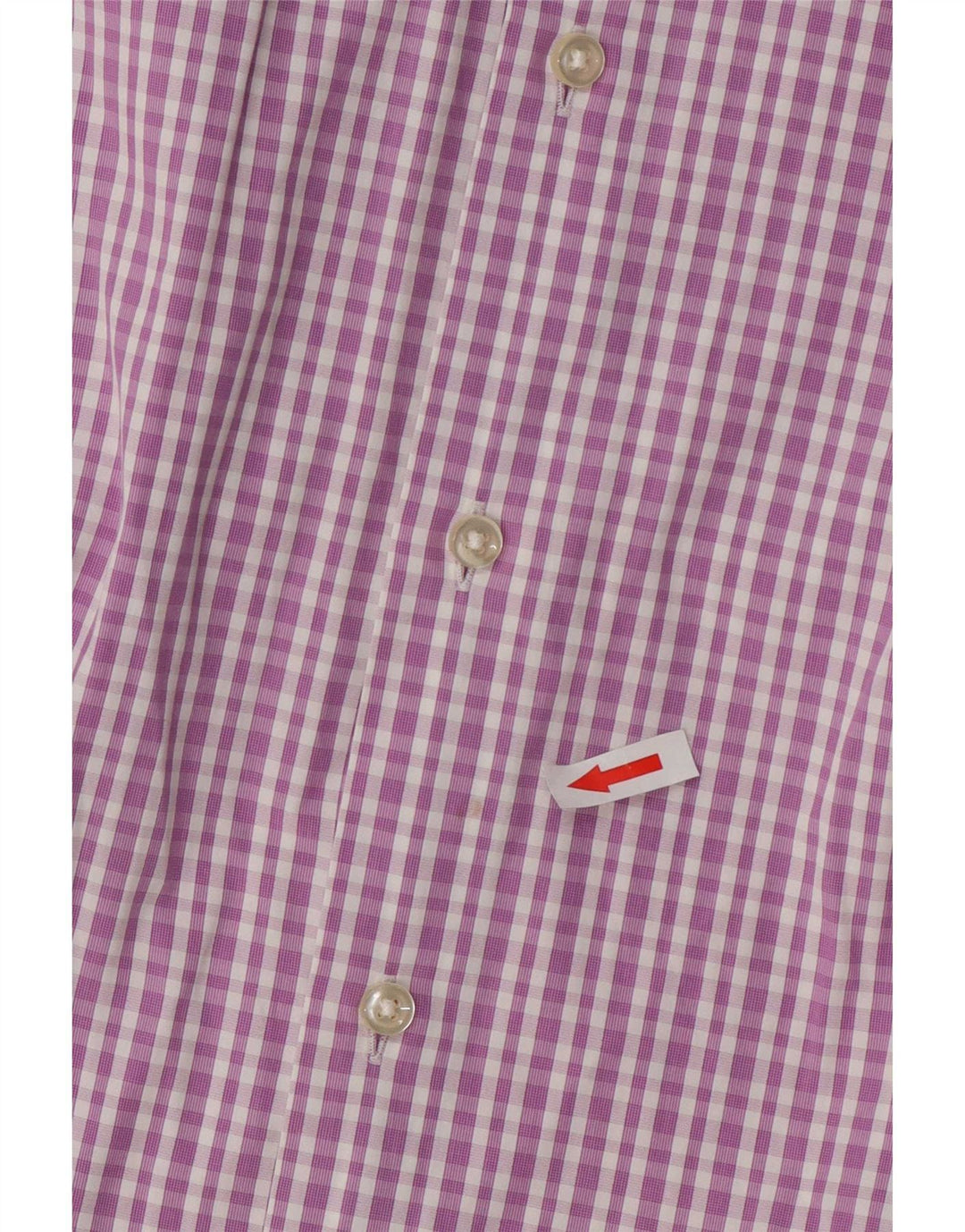 Hugo Boss Herre Regular Fit skjorte str. 41 16 Large Pink Ternet Bomuld