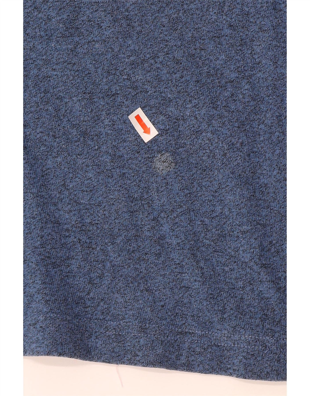 ASICS Herre T-shirt Top Medium Blue Flecked Bomuld