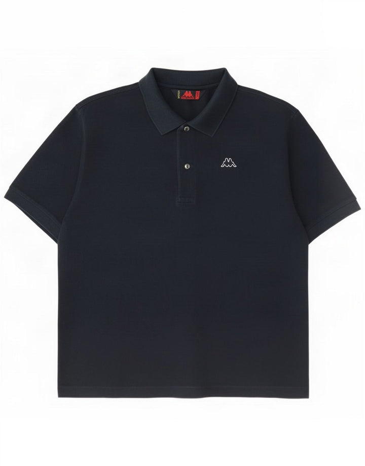 Kappa Polo Shirt til mænd Large Navy Blue
