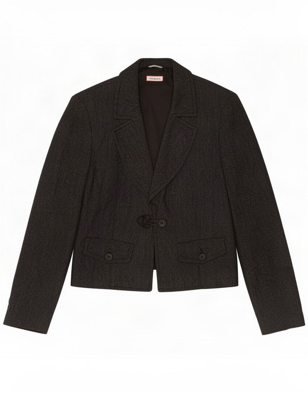 Max & Co. Dame 1-knaps blazerjakke UK 12 Medium Grey